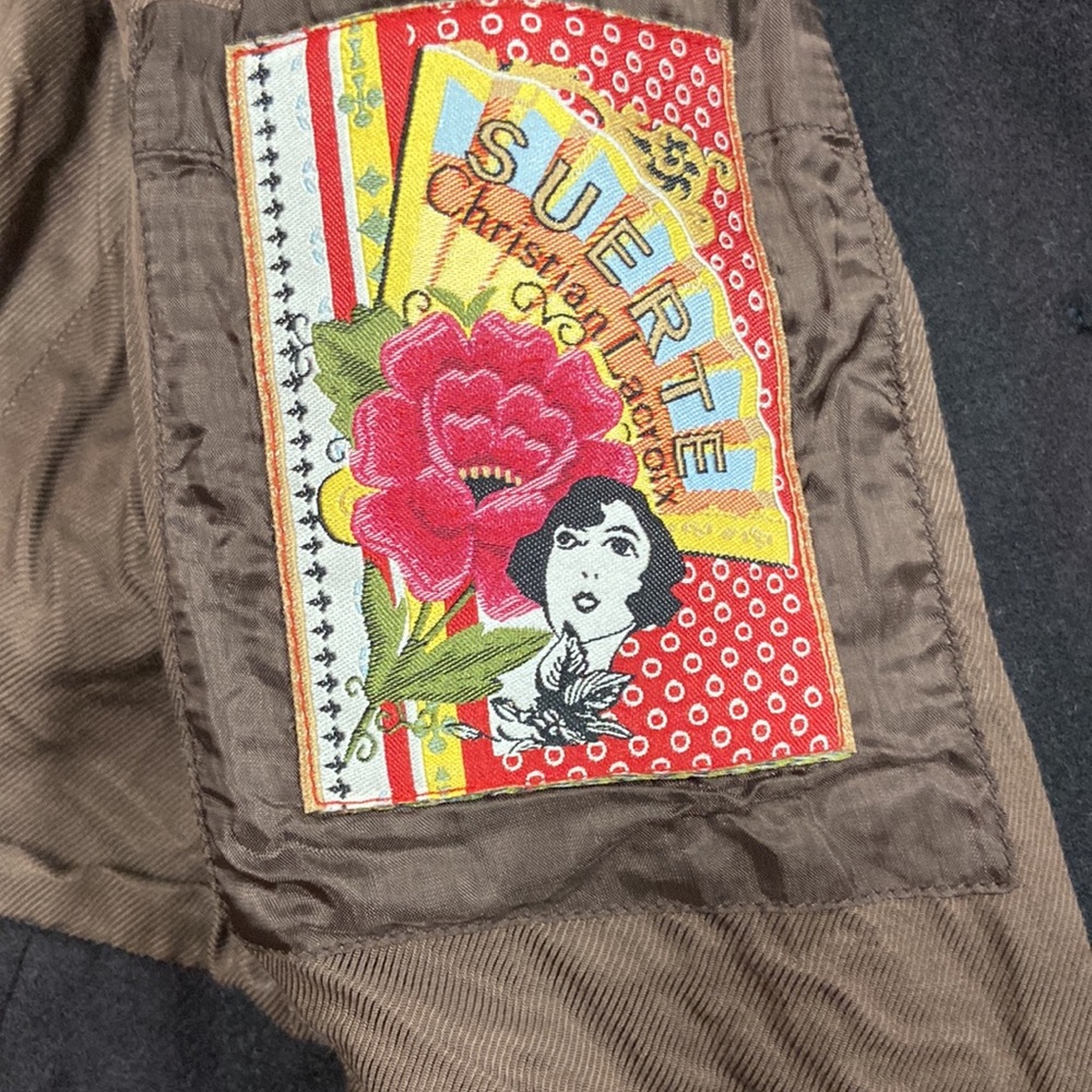 Christian Lacroix Bazar wool blazer/jacket - Picture 3 of 5
